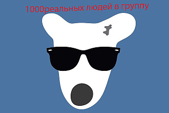 1000 подписчиков в группу вконтакте