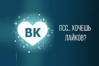 Добавлю 2000 лайков быстро и не дорого в вк