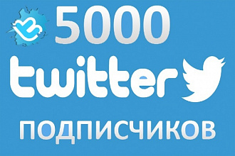 5000 подписчиков в Twitter