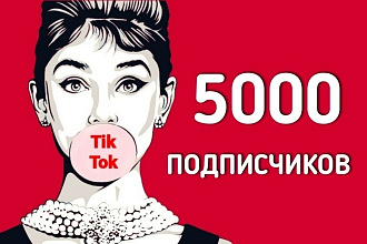 5000 Подписчиков в Tiktok+ 500 лайков на видео