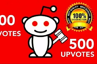 500 стрелок вверх в Reddit