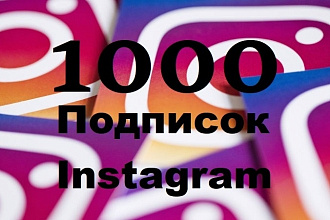 1000 Подписчиков Инстаграм