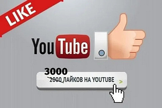 Качественные 2000 лайков на видео в You Tube