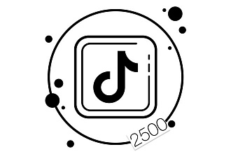 2500 подписчиков TikTok с гарантией