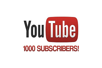 1000 подписчиков на ютуб канал