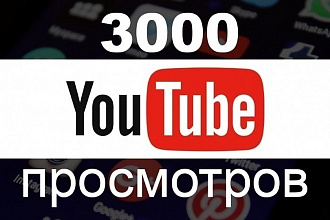 Добавлю 3000 просмотров на ваши видео Youtube