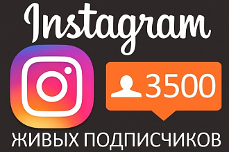3500 подписчиков в инстаграм из России