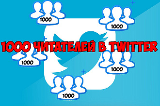 1000 читателей в twitter + бонус