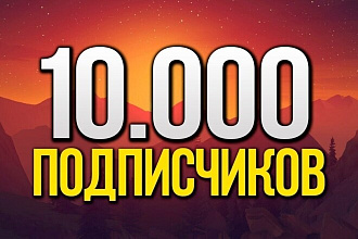 10024 Подписчиков в ютуб. Активная реальная аудитория. С просмотрами