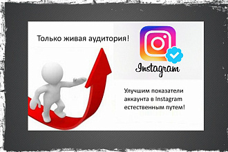 Привлечём 500 подписчиков на ваш аккаунт Инстаграм Instagram