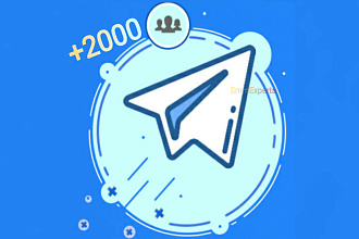 2000 Ru подписчиков Telegram с гарантией
