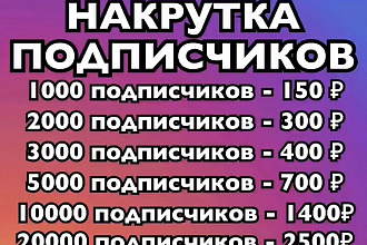 Продвижение аккаунта