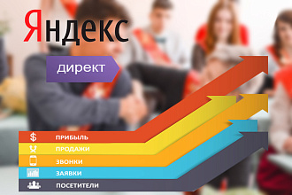Профессиональная настройка, ведение Яндекс. Директ - от брифа до отчета