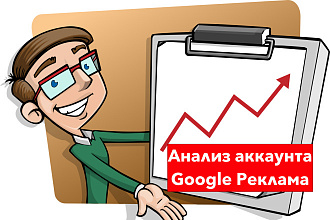 Анализ аккаунта Google Реклама