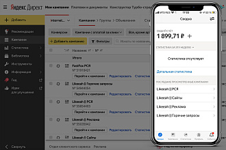 Настройка Яндекс Директ - контекстной рекламы 200 объявлений