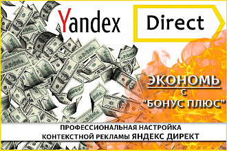 Профессиональная настройка Яндекс Директ Бонус Плюс