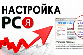 Рекламная кампания РСЯ Яндекс Директ на 100 ключей